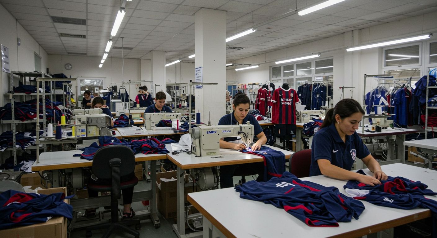 Пошив одежды для спортивных команд