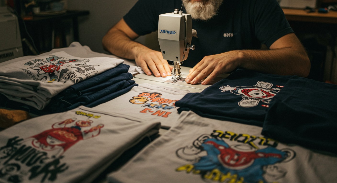 Пошив футболок с карманом