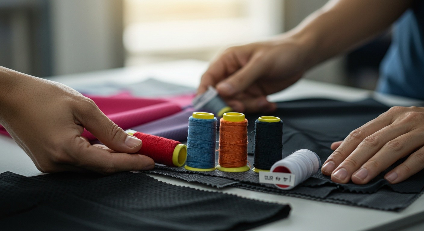 Нитки для спортивной одежды