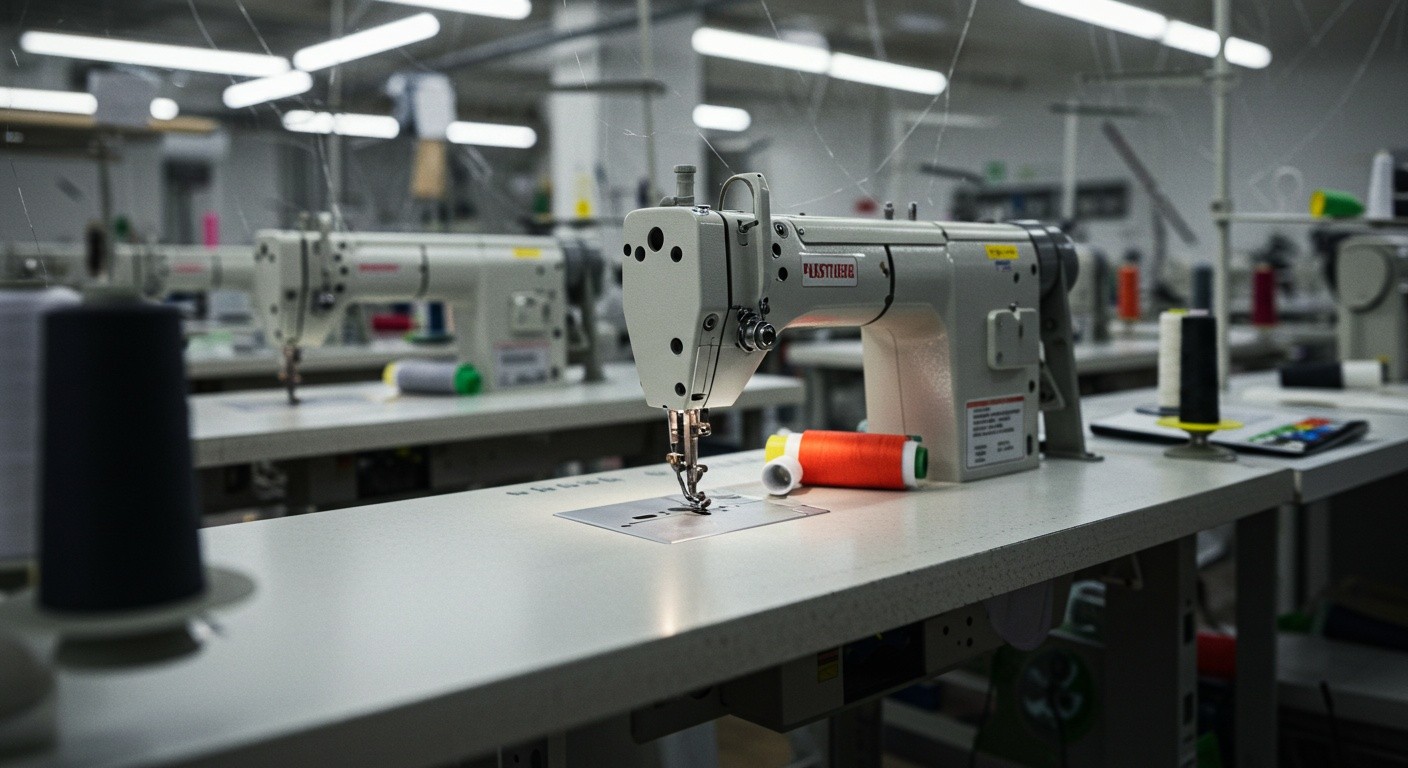 Пошив аксессуаров на фабрике Процесс пошива аксессуаров на фабрике